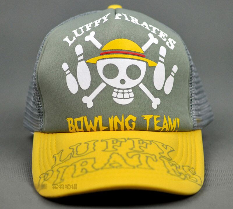 Casquette Luffy Pirates Bowling Team