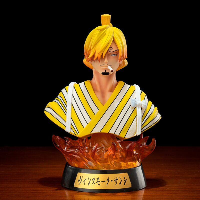 Figurine One piece - Sanji Veuilleuse LED 8 couleurs