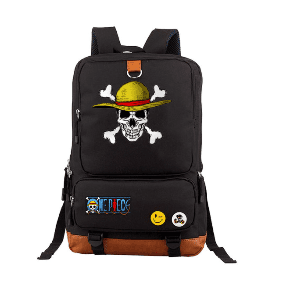 Sac à Dos One Piece Crâne Équipe Chapeau de Paille