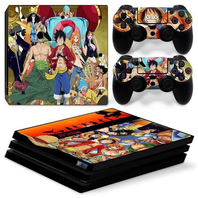 Stickers Ps4 One Piece Mugiwara Équipe