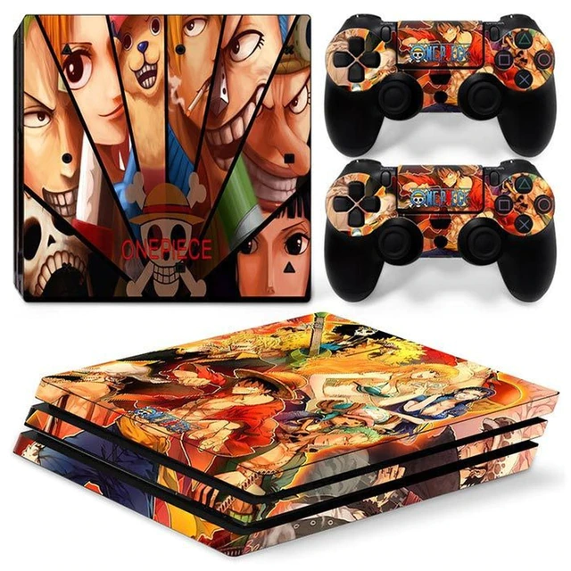 Stickers Ps4 One Piece Équipe Monkey D Luffy