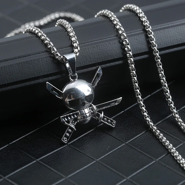 Collier Jolly Roger Rononoa Zoro