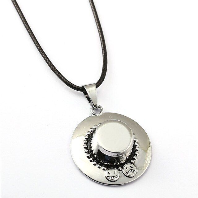 Collier One Piece Portagas D Ace Argent