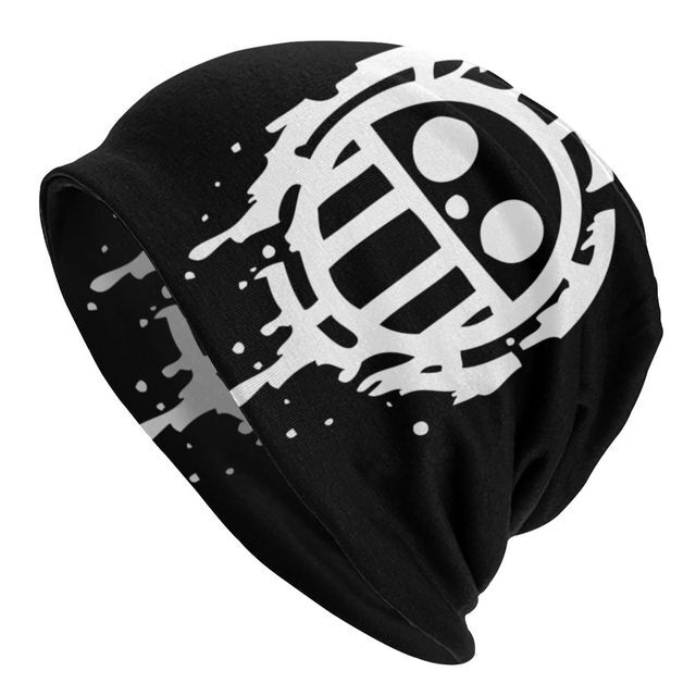 Bonnet One Piece Rouge - Trafalgaw Law Symbole