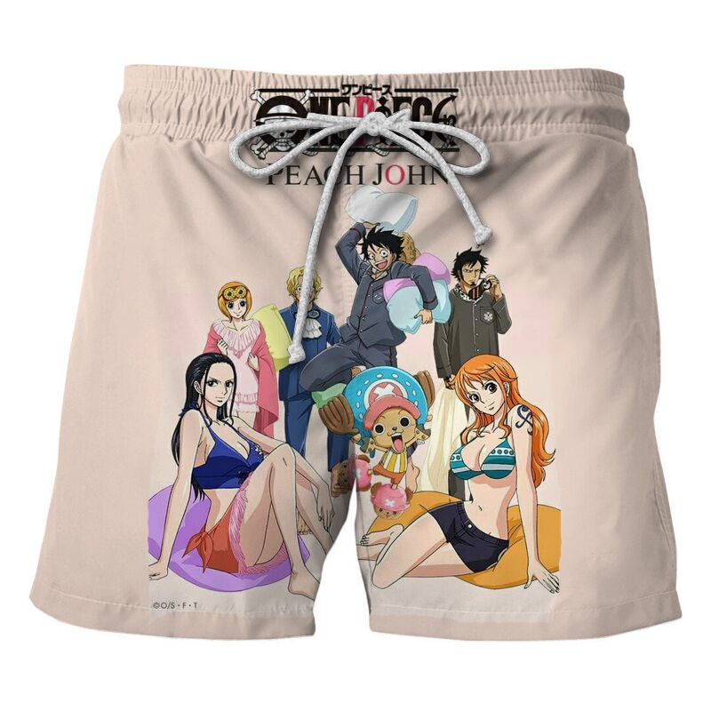 Short One Piece Équipe Chapeau De Paille