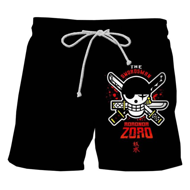 Short One Piece Zoro Logo