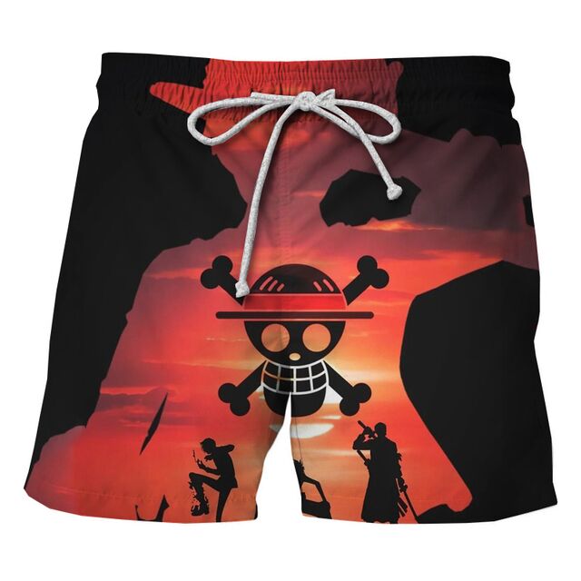 Short One Piece Équipe Luffy