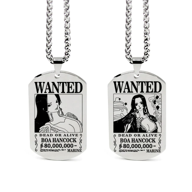 Collier One Piece Wanted Boa Hancock