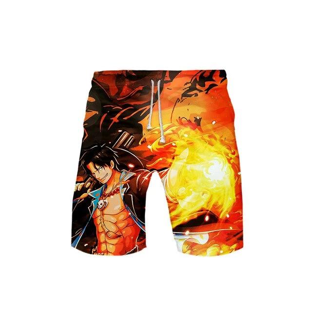 Short One Piece Portagas D Ace