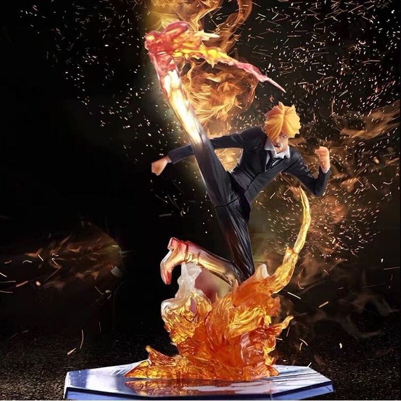 Figurine One Piece Sanji Jambe noire