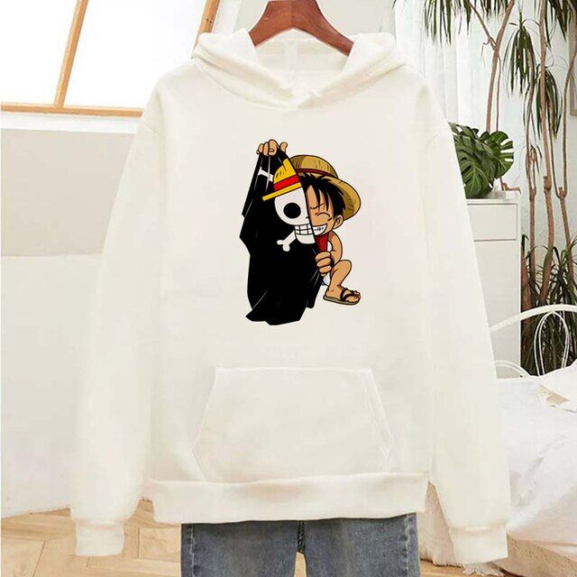 Hoodie One Piece Jolly Roger Luffy