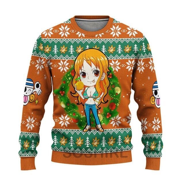 Pull One Piece Nami Cadeau de Noël