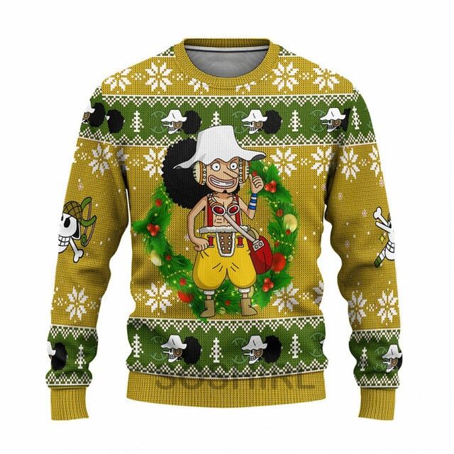 Pull One Piece Usopp Cadeau de Noël