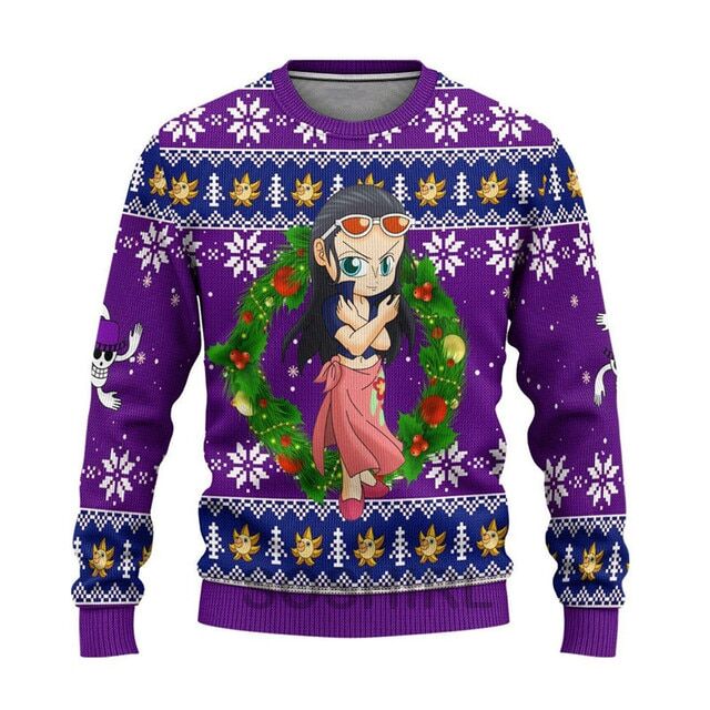 Pull One Piece Nico Robin Cadeau de Noël