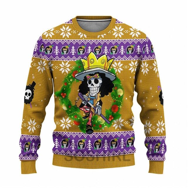 Pull One Piece Brook Cadeau de Noël
