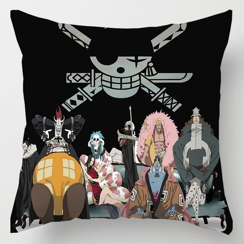 Coussin One Piece Équipage luffy