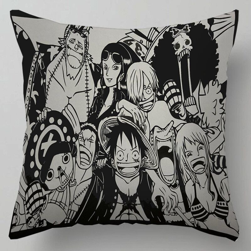 Coussin One Piece équipe Monkey D. Luffy
