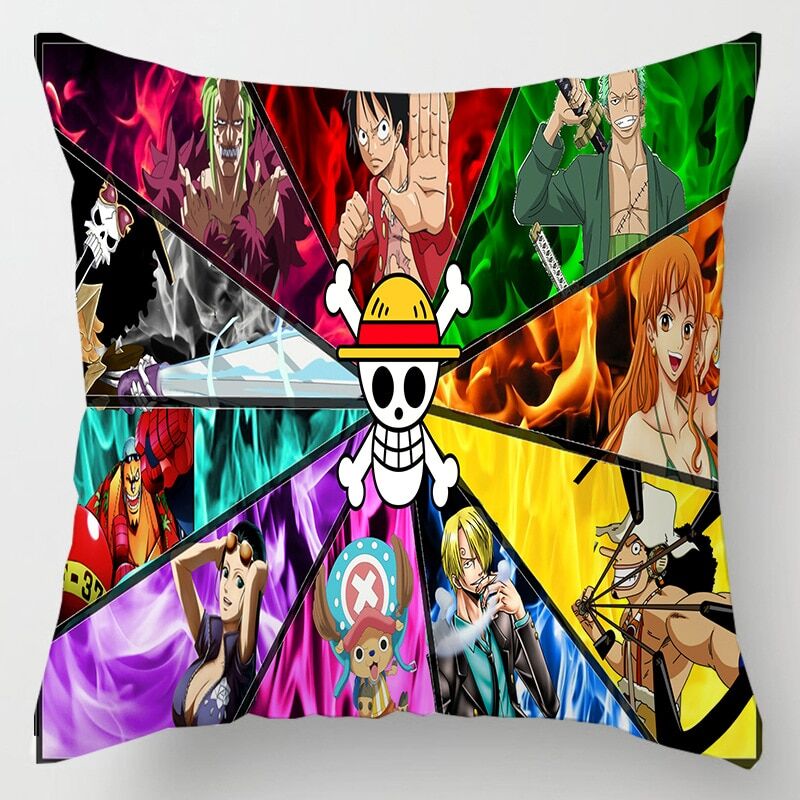 Coussin One Piece – Vos Héros à Portée de Main