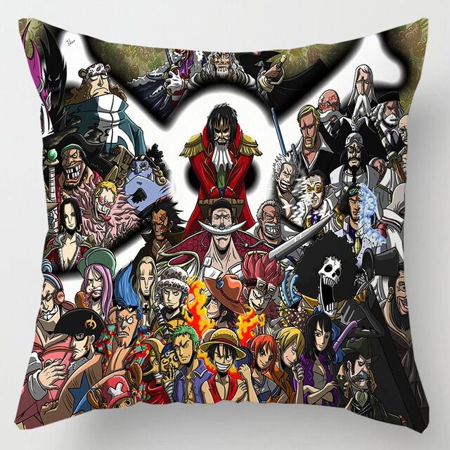 Coussin One Piece – Portraits de Vos Héros Préférés