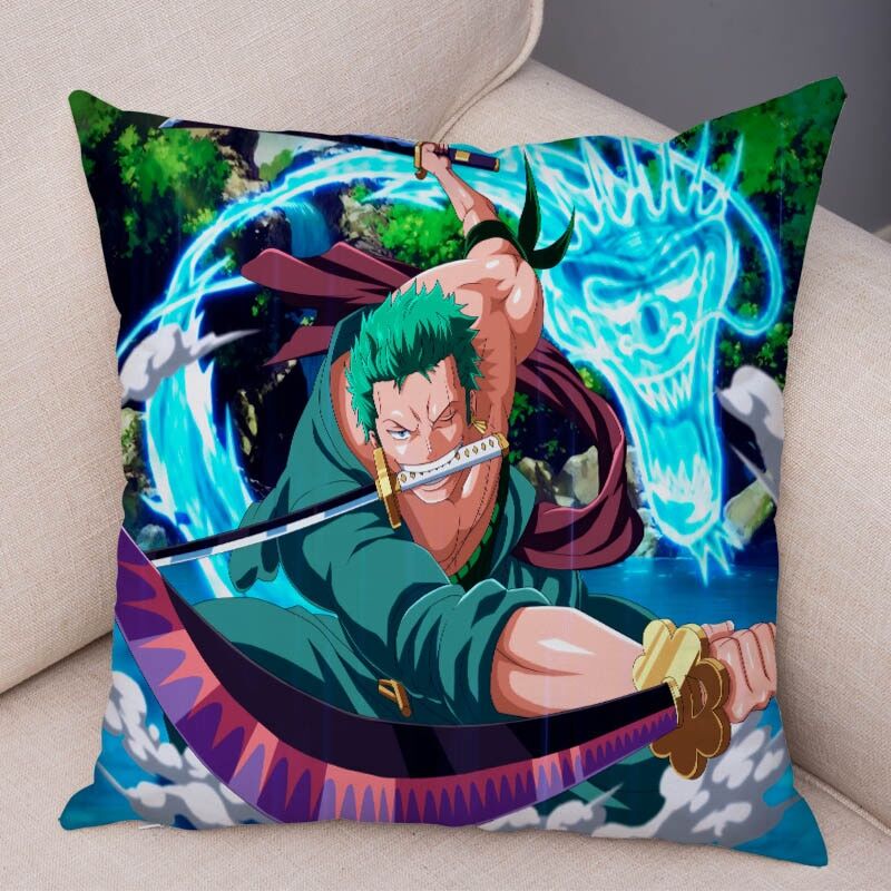 Coussin One Piece Zoro Coup de Katana