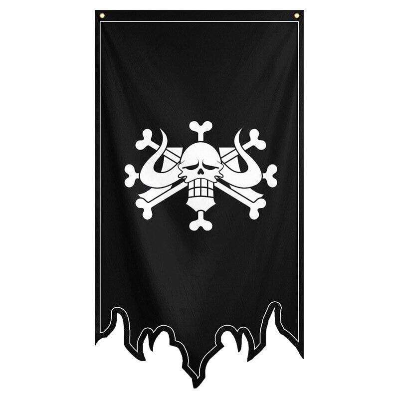 Drapeau One Piece Équipage aux Cent Bêtes