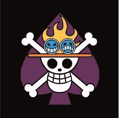 Drapeau One Piece Portgas D Ace