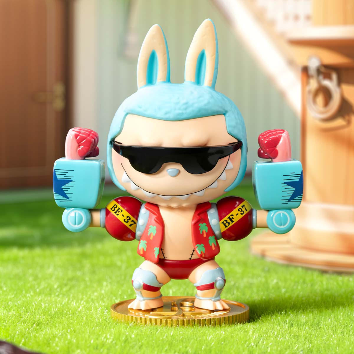 Figurines Labubu One Piece Franky